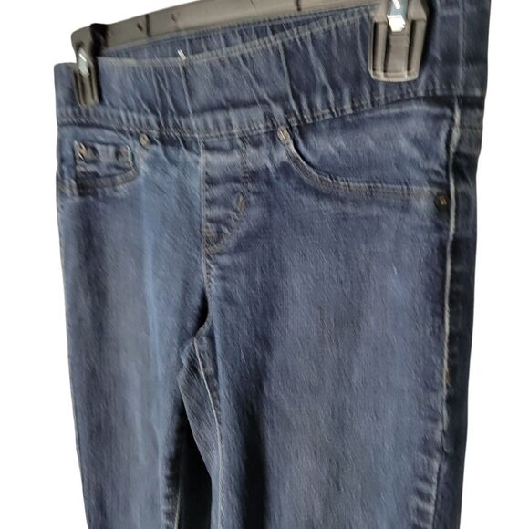 Denizen Womens Size 2 Blue Solid Pull On Skinny Jeans - Picture 5 of 11
